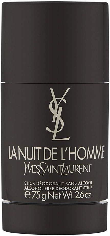 Lanuit De L'Homme by Ysl Deodorant Stick 2.6 oz 